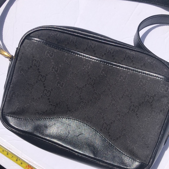 Gucci monogram vintage 1980’s black - Picture 4 of 12